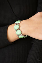 Load image into Gallery viewer, Paparazzi Flamboyant Tease - Green Bracelet
