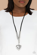 Load image into Gallery viewer, Paparazzi Forbidden Love - Black Necklace
