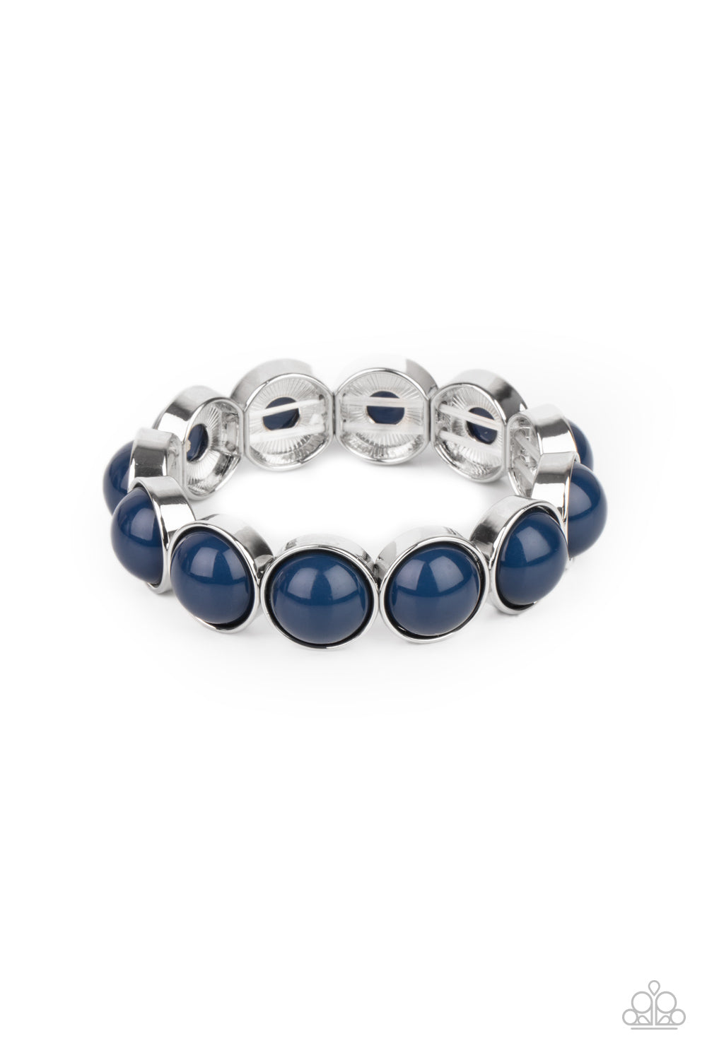 Paparazzi POP, Drop, and Roll - Blue Bracelet