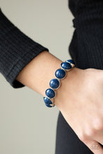 Load image into Gallery viewer, Paparazzi POP, Drop, and Roll - Blue Bracelet
