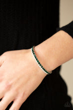 Load image into Gallery viewer, Paparazzi Fairytale Sparkle - Green Bracelet

