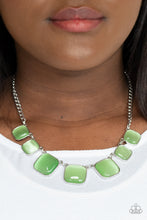 Load image into Gallery viewer, Paparazzi Aura Allure - Green Necklace
