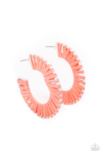 Load image into Gallery viewer, Paparazzi Everybody Conga! - Orange Earring
