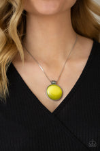 Load image into Gallery viewer, Paparazzi Look Into My Aura - Yellow Necklace
