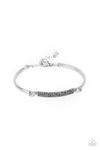 Load image into Gallery viewer, Paparazzi Showy Sparkle - Silver Bracelet
