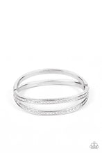 Load image into Gallery viewer, Paparazzi A Show of FIERCE - White Bracelet
