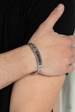 Load image into Gallery viewer, Paparazzi Conquer Your Fears - Silver Bracelet
