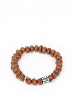 Load image into Gallery viewer, Paparazzi Natural State of Mind - Brown Bracelet
