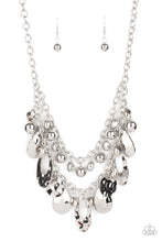 Load image into Gallery viewer, Paparazzi Extra Exhilarating - Silver Necklace
