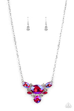 Load image into Gallery viewer, Paparazzi Cosmic Coronation - Pink Necklace
