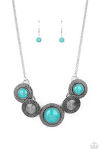 Load image into Gallery viewer, Paparazzi Canyon Cottage - Blue Necklace
