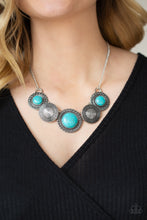 Load image into Gallery viewer, Paparazzi Canyon Cottage - Blue Necklace
