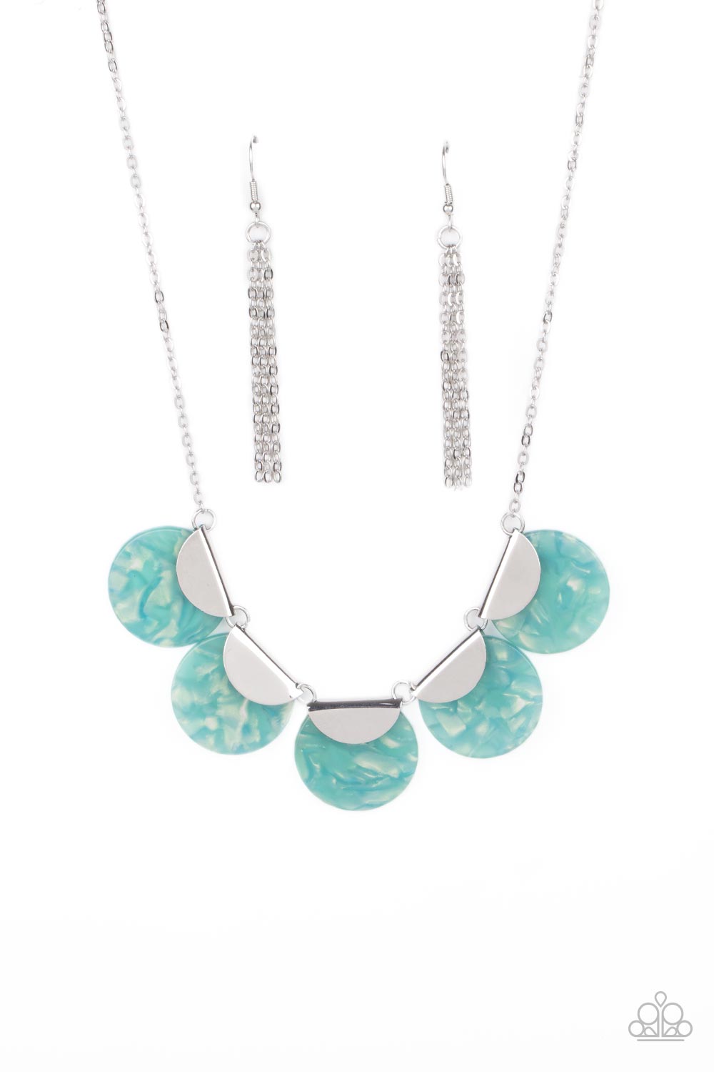 Paparazzi Mermaid Oasis - Blue Necklave