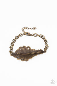 Paparazzi Rustic Roost - Brass Bracelet