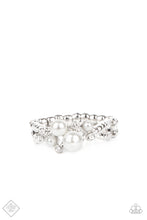 Load image into Gallery viewer, Paparazzi Avant-Vintage - White Ring
