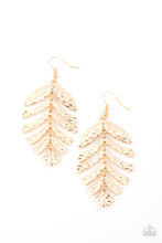Load image into Gallery viewer, Paparazzi Palm Lagoon - Gold Earrings
