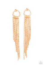 Load image into Gallery viewer, Paparazzi Divinely Dipping - Gold Earring
