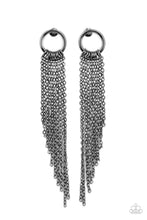 Load image into Gallery viewer, Paparazzi Divinely Dipping - Black Earring
