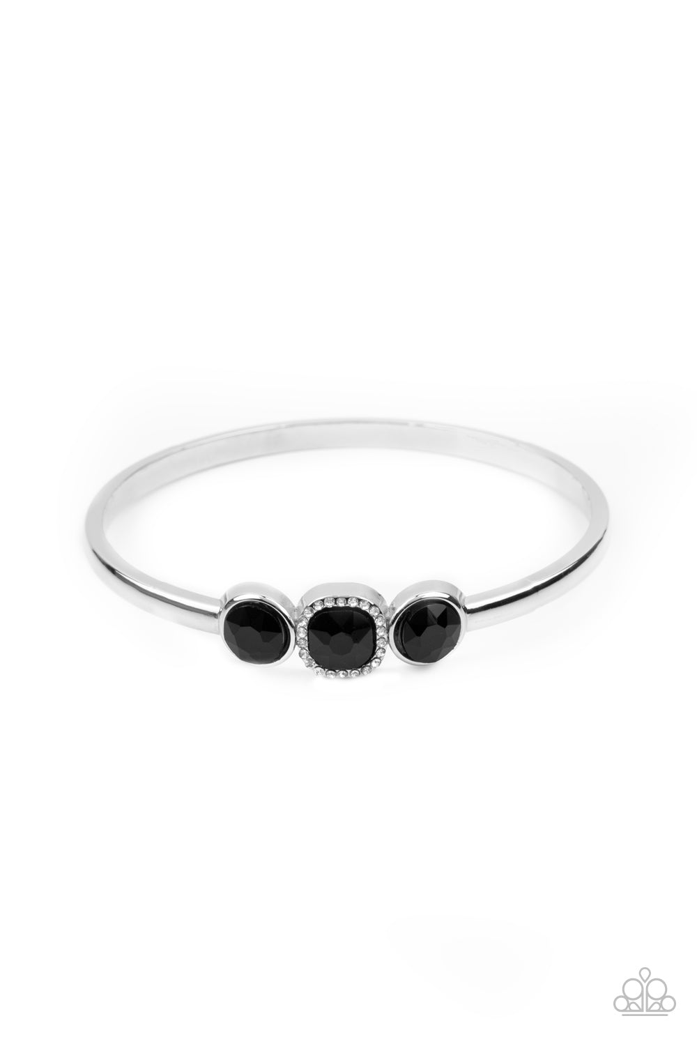 Paparazzi Royal Demands - Black Bracelet