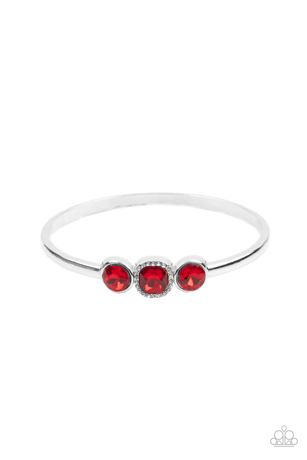 Paparazzi Royal Demands - Red Bracelet