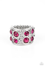 Load image into Gallery viewer, Paparazzi High Roller Royale - Pink Ring
