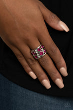 Load image into Gallery viewer, Paparazzi High Roller Royale - Pink Ring
