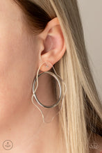Load image into Gallery viewer, Paparazzi Clear The Way! - White Earring
