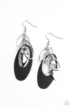 Load image into Gallery viewer, Paparazzi Ambitious Allure - Black Earring
