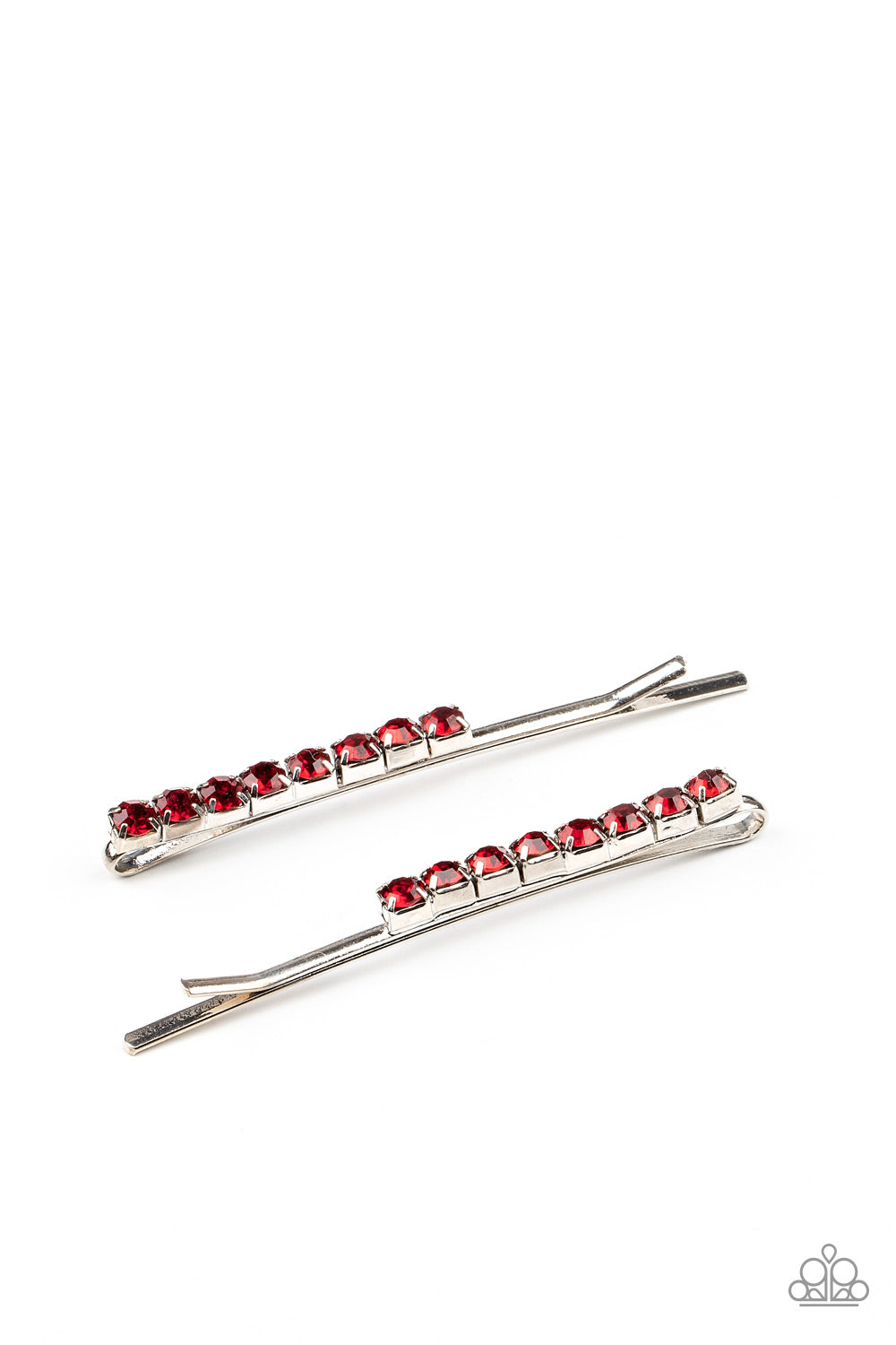 Paparazzi Satisfactory Sparkle - Red Hair Accessory