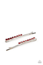 Load image into Gallery viewer, Paparazzi Satisfactory Sparkle - Red Hair Accessory
