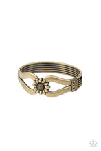 Load image into Gallery viewer, Paparazzi Let A Hundred SUNFLOWERS Bloom - Brass Bracelet
