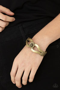 Paparazzi Let A Hundred SUNFLOWERS Bloom - Brass Bracelet