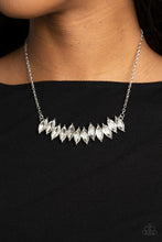 Load image into Gallery viewer, Paparazzi Icy Intensity - White Necklace
