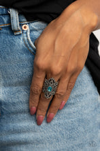 Load image into Gallery viewer, Paparazzi Perennial Posh - Blue Ring
