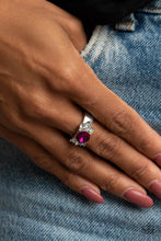 Load image into Gallery viewer, Paparazzi ROYAL Till The End - Pink Ring
