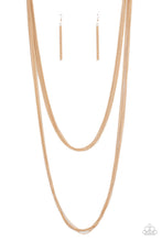 Load image into Gallery viewer, Paparazzi Save Your TIERS - Gold Necklace
