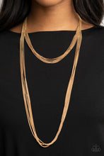 Load image into Gallery viewer, Paparazzi Save Your TIERS - Gold Necklace
