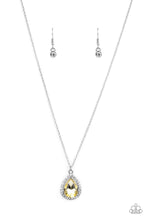 Load image into Gallery viewer, Paparazzi Duchess Decorum - Yellow Necklace
