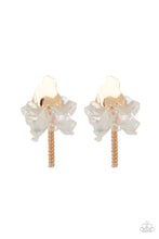 Load image into Gallery viewer, Paparazzi Harmonically Holographic - Gold Earrings
