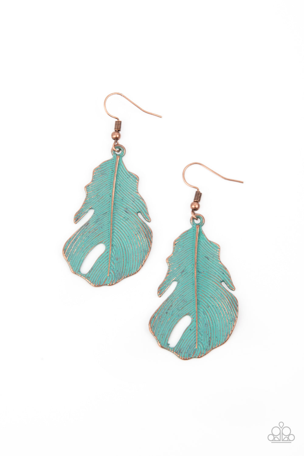 Paparazzi Heads QUILL Roll - Copper Earring