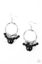 Load image into Gallery viewer, Paparazzi Delectably Diva - Black Earring
