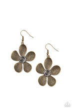 Load image into Gallery viewer, Paparazzi Fresh Florals - Brass Earring
