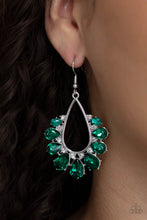 Load image into Gallery viewer, Paparazzi Two Can Play That Game - Green Earring
