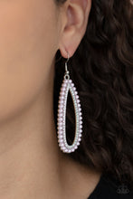 Load image into Gallery viewer, Paparazzi Glamorously Glowing - Pink Earring
