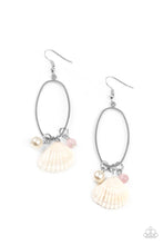 Load image into Gallery viewer, Paparazzi This Too SHELL Pass - Pink Earring
