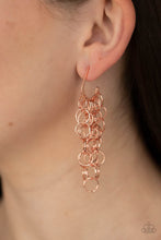Load image into Gallery viewer, Paparazzi Long Live The Rebels - Copper Earring
