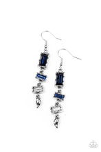 Load image into Gallery viewer, Paparazzi Modern Day Artifact - Blue Earring
