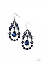 Load image into Gallery viewer, Paparazzi Garden Decorum - Blue Earrings
