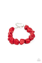 Load image into Gallery viewer, Paparazzi Prehistoric Paradise - Red Bracelet
