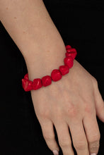 Load image into Gallery viewer, Paparazzi Prehistoric Paradise - Red Bracelet

